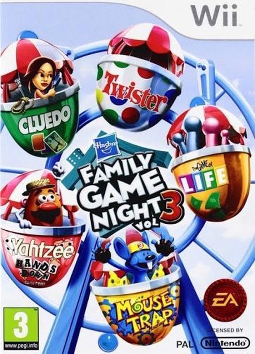 Namaak Lee kooi Hasbro Family Game Night 3 | Games | bol.com