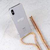 Telefoonketting - amey Amsterdam Phone Cord - Rainbow - iPhone X/Xs Max