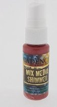 Cadence Mix Media Shimmer metallic spray Rood 01 139 0016 0025 25 ml