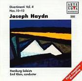 Haydn: Divertimenti, Nos. 10-12