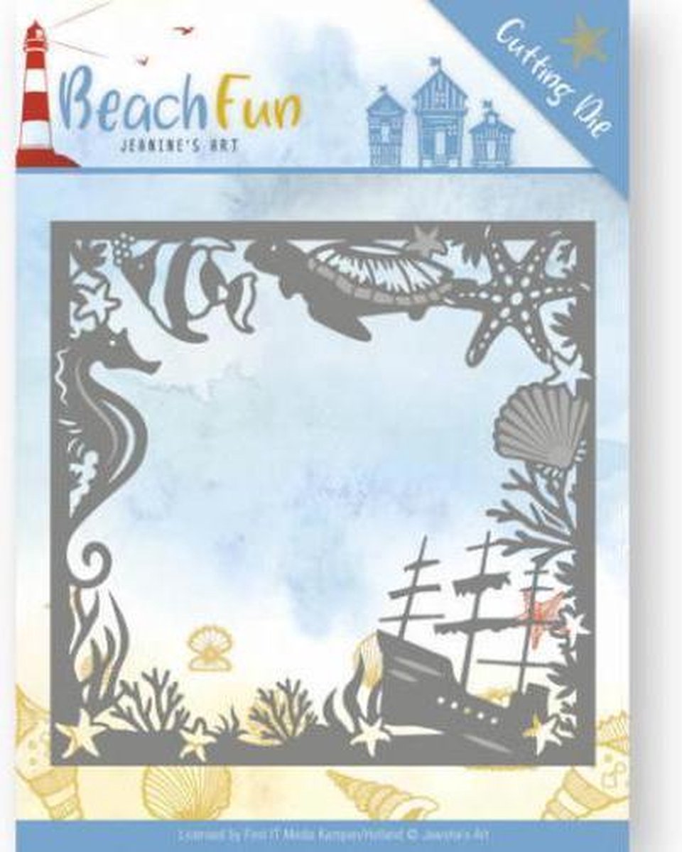 Mal  - Jeanine's Art - Beach Fun - Strand Kader