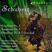 Schubert: Symphonies no 3, 5 & 8 / Schiff, Handley, et al