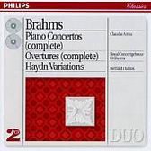 Brahms: Piano Concertos, Overtures / Arrau, Haitink