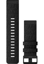 Garmin QuickFit Leren Horlogebandje - 26mm Polsbandje - Wearablebandje - Zwart Geschakeerd