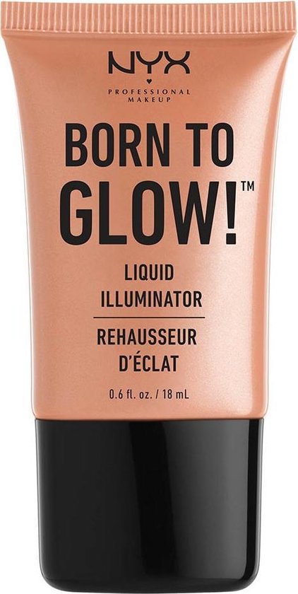 NYX Professional Makeup Born To Glow Liquid Illuminator - Gleam - Vloeibare Highlighter - 18 ml