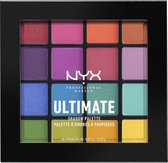 NYX Professional Makeup Ultimate Shadow Palette - Brights USP04 - Oogschaduw Palet - 13,3 gr