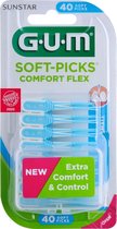 3x GUM Soft-Picks Comfort Flex Small 40 stuks