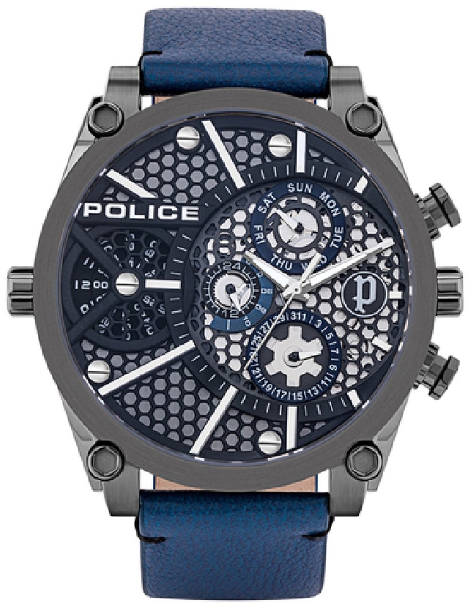 Police - PL15381JSU.61B - Polshorloge - Heren - Quartz - Chronograph - Vigor