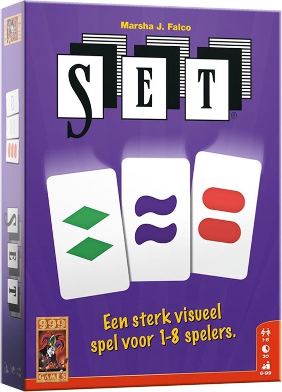 Thumbnail van een extra afbeelding van het spel Spellenbundel - Kaartspel - 2 stuks - Ligretto Groen & SET!