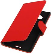 Wicked Narwal | bookstyle / book case/ wallet case Hoes voor Microsoft Microsoft Lumia 950 XL Rood