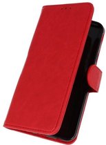 Wicked Narwal | bookstyle / book case/ wallet case Wallet Cases Hoesje voor Samsung Galaxy J7 2018 Rood