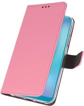 Wicked Narwal | Wallet Cases Hoesje voor Samsung Samsung Galaxy A6s Roze