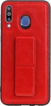 Wicked Narwal | Grip Stand Hardcase Backcover voor Samsung Samsung Galaxy M30 Rood