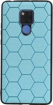 Wicked Narwal | Hexagon Hard Case voor Huawei Mate 20 X Blauw