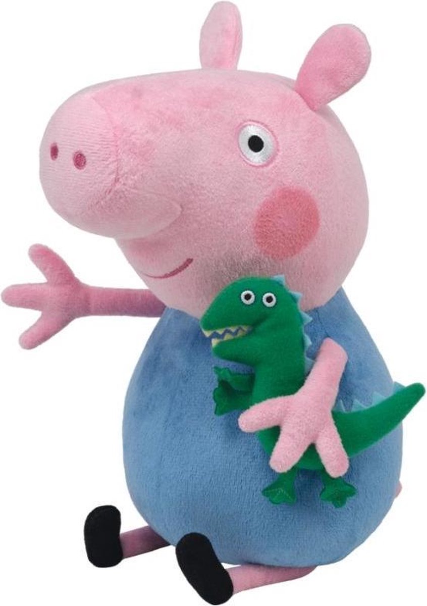 TY Beanie Babies Pig George Knuffel 23cm