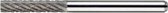 VHM Stiftfrees model A, cilindrisch, TV4 - Ø3 mm.