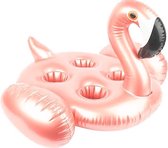 Free And Easy Bekerhouder Opbaasbaar Flamingo 14,5 Cm Pvc Roze