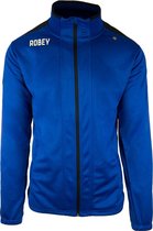 Robey Trainingsjack - Voetbaljas - Royal Blue/Black - Maat XL