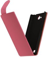 Wicked Narwal | Classic Flip Hoes voor LG L70  Roze