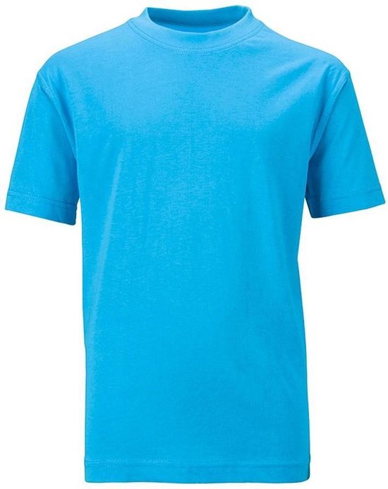 James and Nicholson Kinderen/Kinderen Basic Tee (Turquoise)