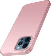Ultra thin case geschikt voor Apple iPhone 12 / 12 Pro - 6.1 inch - roze