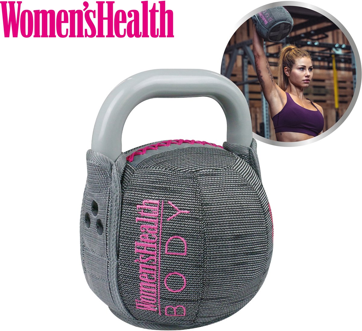 Women's Health Soft Kettlebell - 8KG