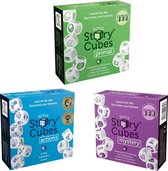 Spellenbundel - Dobbelspel - 3 Stuks - Rory's Story Cubes Actions, Primal & Mystery