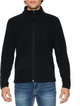 Gildan Volwassenen Unisex Hamer Micro-Fleece Jasje (Zwart)