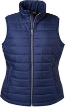 James and Nicholson Vrouwen/dames Waterafstotend Gewatteerd Vest (Marine)