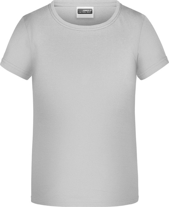 James And Nicholson Childrens Girls Basic T-Shirt (As)