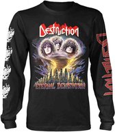 Destruction Longsleeve shirt -S- Eternal Devastation Zwart