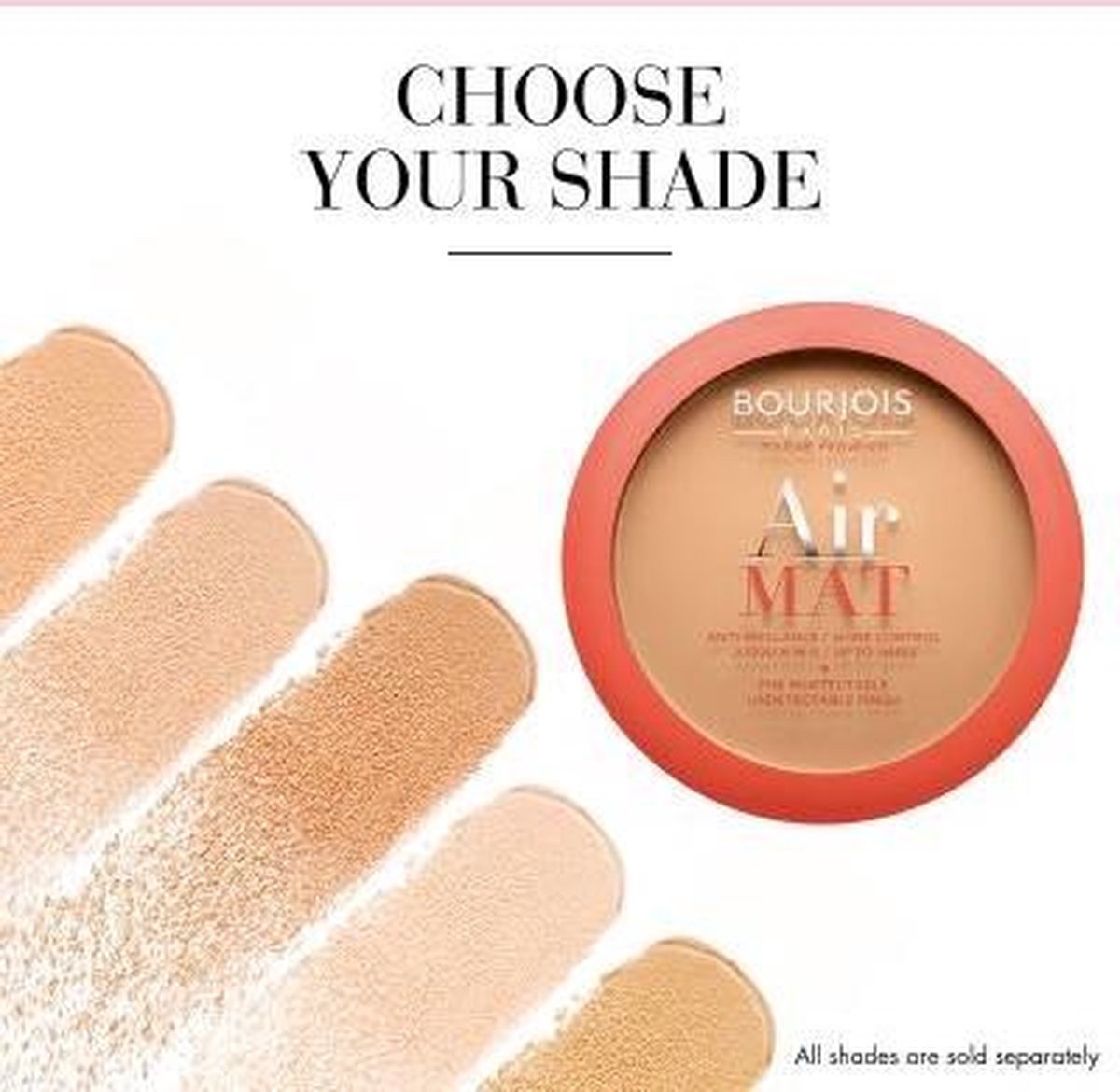 Bourjois Air Mat Shine Control Powder Poeder - 05 Caramel