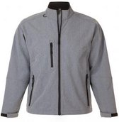 SOLS Heren Relax Soft Shell Jacket (ademend, winddicht en waterbestendig) (Grijze Mergel)