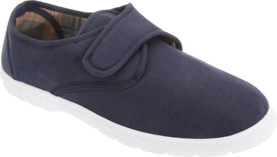 Scimitar Heren Touch Fastening Casual Textile Schoenen (Marineblauwe denim)  | bol.com