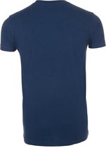 SOLS Heren Imperial Slim Fit T-Shirt met korte mouwen (Franse marine)