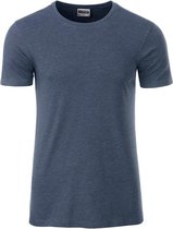 James and Nicholson - Heren Standaard T-Shirt (Navy)