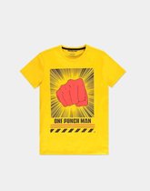 OnePunch Man Heren Tshirt -XL- The Punch Geel