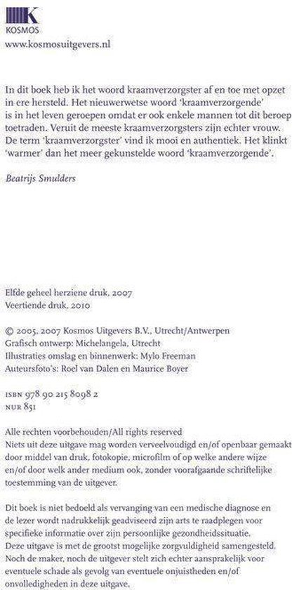 Colofon van het boek 'Veilig zwanger' met ISBN en uitgever informatie.