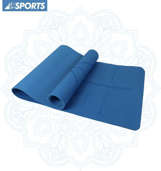 HBKS Sports Yoga Mat Fitness Mat Sportmat Anti Slip Mat Extra