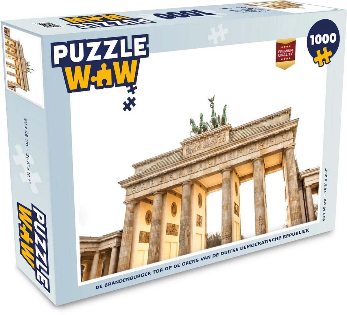 Puzzle République démocratique allemande 1000 pièces La porte de