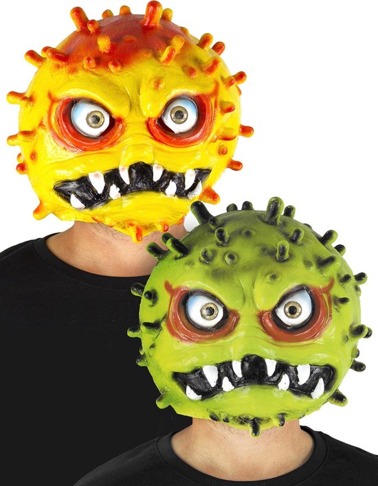 PARTYPRO - Corona virus masker voor volwassenen - Maskers > Integrale |