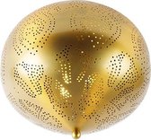 QAZQA maruf,sinbad,zayn - Oosterse Plafondlamp - 1 lichts - Ø 30 cm - Goud/messing - Woonkamer | Slaapkamer