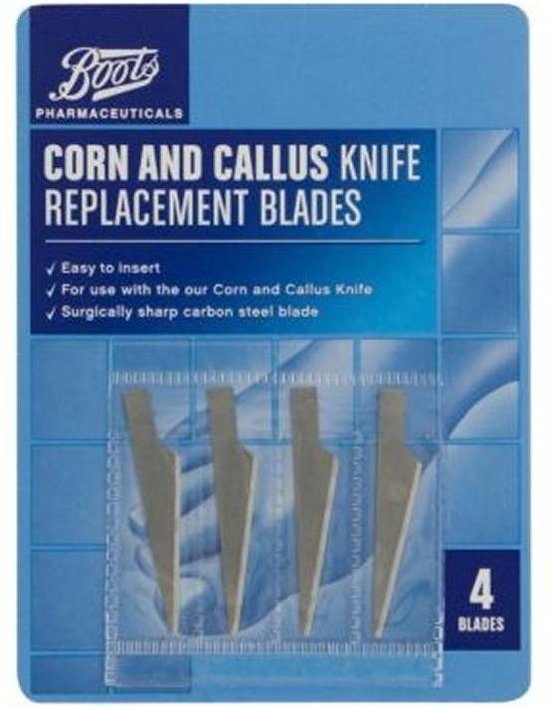 Boots Pharmaceuticals Corn And Callus Knife Replacement Blades bol