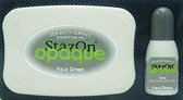 Inktkussen Stazon + Navulling, Fava green (1 st)