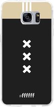 Samsung Galaxy S7 Edge Hoesje Transparant TPU Case - AFC Ajax Uitshirt 2018-2019 #ffffff
