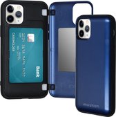 iMoshion Backcover met pashouder iPhone 11 Pro hoesje - Donkerblauw