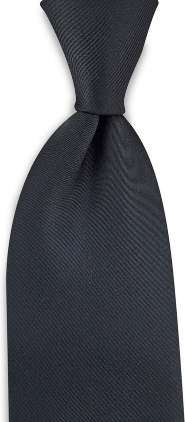 We Love Ties - Stropdas zwart - geweven polyester Microfill - We Love Ties