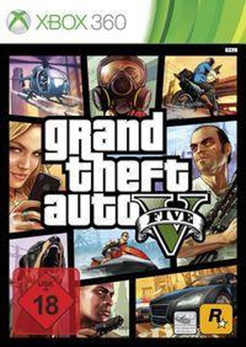 Grand Theft Auto 5 - DE (Xbox 360)