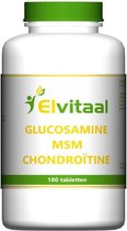 Elvitaal Glucosamine Msm Chrondroïtine 180 tab