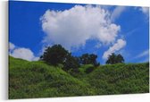 Schilderij - Japanse Landschap — 90x60 cm